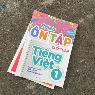 Sách Phiếu Ôn Tập Cuối Tuần Tiếng Việt Lớp 1