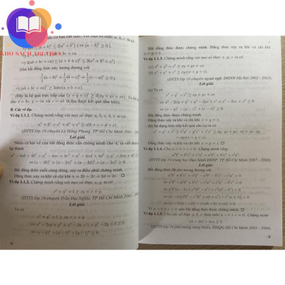 Sách - Phương pháp giải toán bất đẳng thức và cực trị dành cho hoc sinh lớp 8,9