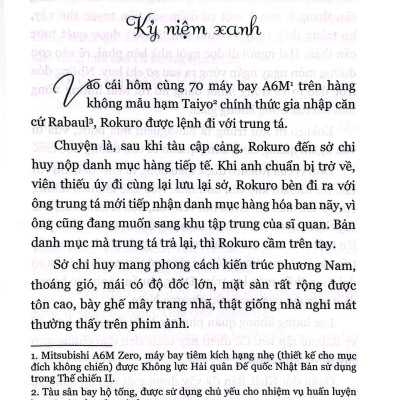 Kỷ Niệm Xanh