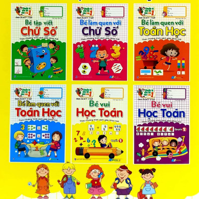 Chuẩn Bị Cho Bé Vào Lớp 1 - Bé Vui Học Toán - Quyển 1 (Tái Bản)