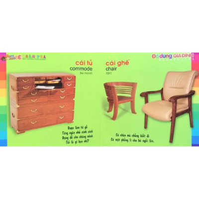 Bé khám phá môi trường xung quanh  - Đồ dùng gia đình