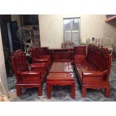 Bộ bàn ghế như ý hộp voi bộ 2m2 và 2m4 gỗ tràm