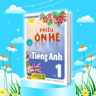 Sách - Phiếu Ôn Hè Tiếng Anh Lớp 1