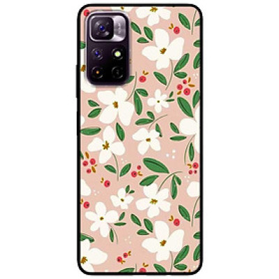 Ốp lưng dành cho Xiaomi Redmi Note 11 4G - Redmi Note 11 5G / Redmi Note 11T 5G / Redmi Note 11S 5G  - Hoa Trắng Quả Nhỏ