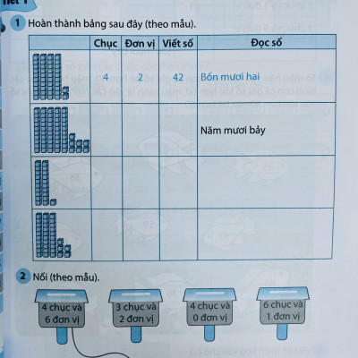 Sách - Vở bài tập - thực hành Toán lớp 2 tập 1+2 (Kết nối tri thức với cuộc sống)