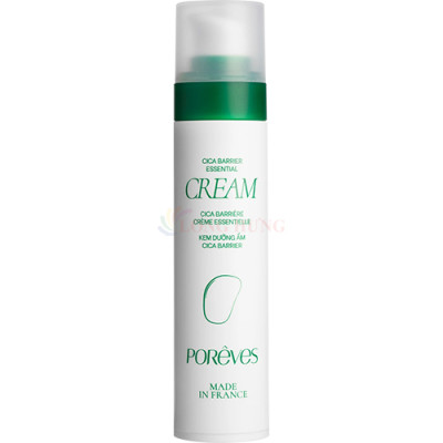 Kem dưỡng ẩm Porêves Cica Barrier Esential Cream( 50ml) - Hàng chính hãng