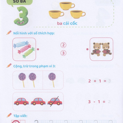 	Chuẩn Bị Vào Lớp 1 - Vở Làm Quen Với Toán (Dành Cho 5 - 6 Tuổi) _ABB