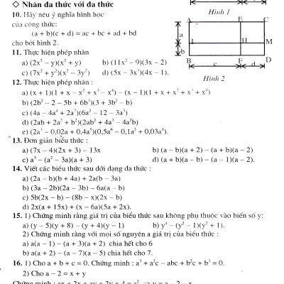 500 Bài Toán Chọn Lọc Lớp 8