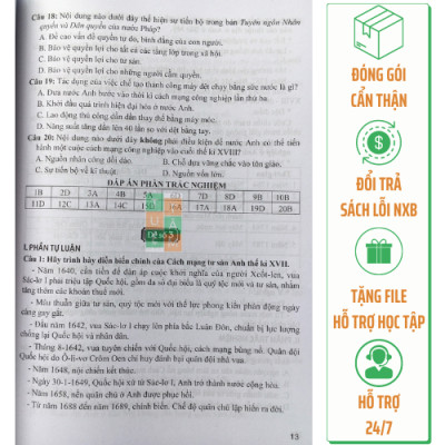 Sách - Đề kiểm tra đánh giá Lịch sử 8 theo chủ đề
