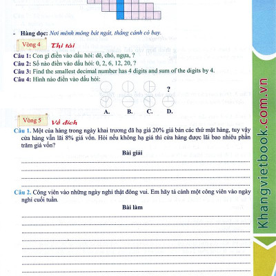 Em Muốn Làm Trạng Nguyên Nhỏ Tuổi Lớp 5