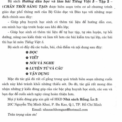 Hướng Dẫn Học Và Làm Bài Tiếng Việt 5 - Tập 2 (Bám Sát SGK Kết Nối Tri Thức Với Cuộc Sống) - HA