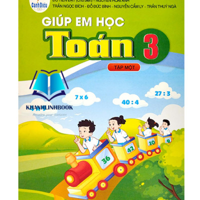 Sách - Combo Giúp em học Toán 3 - tập 1 + 2 ( cánh diều )