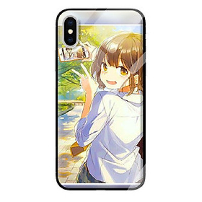 Ốp kính cường lực cho iPhone XS GIRL 099 - Hàng chính hãng