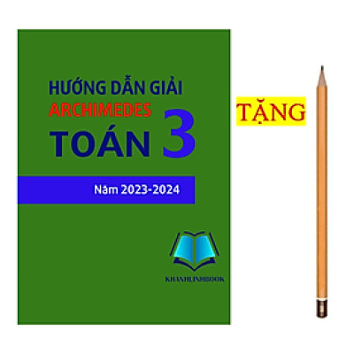 Sách - Hướng dẫn giải archimedes toán 3