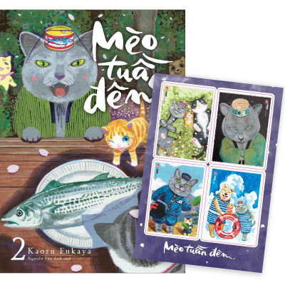 Sách - Mèo Tuần Đêm - Tập 2 - Tặng Kèm Set Postcard