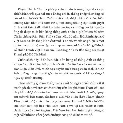 Kỉ Niệm 70 Năm Chiến Thắng Điện Biên Phủ - Kí Hoạ Trong Chiến Hào - Nhật Kí Chiến Tranh Của Một Người Lính Trẻ Trong Chiến Dịch Điện Biên Phủ - Bìa Cứng