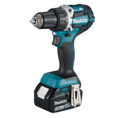 MÁY KHOAN VẶN VÍT DÙNG PIN 18V (30N.M/54N.M) MAKITA DDF484RFE (02 PIN LION 18V/3.0AH – 01 ĐẾ SẠC PIN) - HÀNG CHÍNH HÃNG