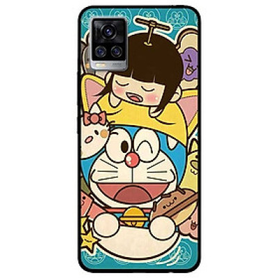 Ốp lưng dành cho Vivo V20 mẫu Mèo Máy Nháy Mắt