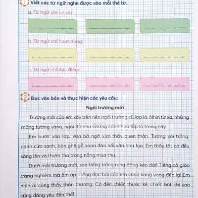 Vui Học Tiếng Việt 3 - Tập 1 - Dành Cho Buổi Thứ Hai (Bộ Sách Chân Trời Sáng Tạo) (Tái Bản 2022)
