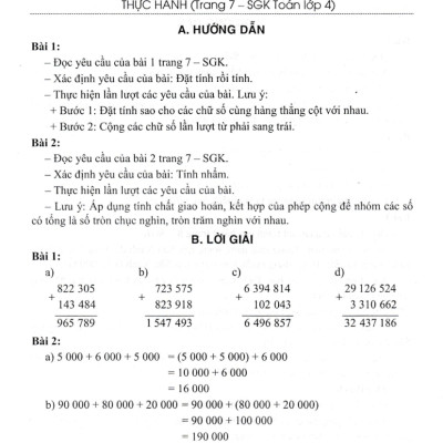 Hướng Dẫn Học Tốt Toán Lớp 4 Tập 2 (Dùng Kèm SGK Chân Trời Sáng Tạo) - HA