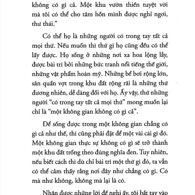 Sống Đơn Giản Cho Mình Thanh Thản