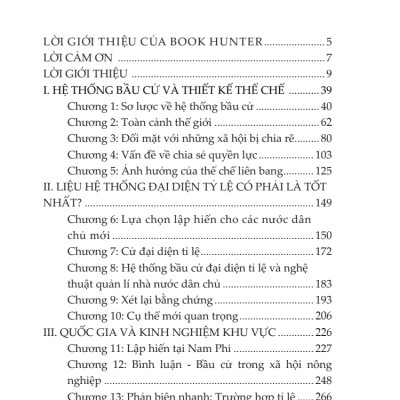 CÁC HỆ THỐNG BẦU CỬ TRÊN THẾ GIỚI - Electoral Systems and Democracy