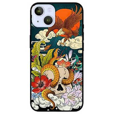 Ốp lưng dành cho Iphone 13 Mini - Iphone 13 - Iphone 13 Pro -  Iphone 13 Pro Max - Rắn Đại Bàng
