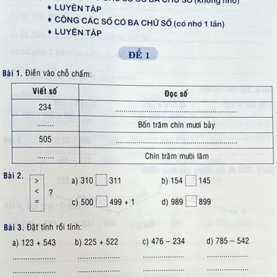 Tuyển Chọn Đề Ôn Luyện Và Tự Kiểm Tra Toán 3_ML
