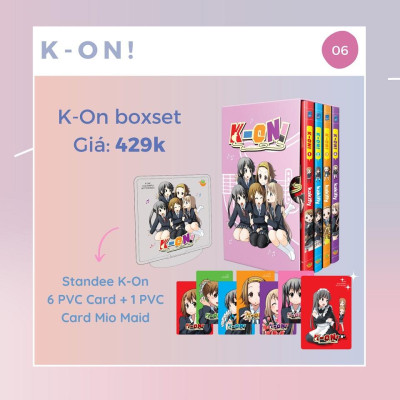 Sách K-On Boxset (Truyện Tranh) - Skybooks - BẢN QUYỀN