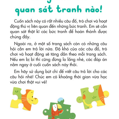 25++ Hoạt Động Rèn Luyện Trí Sáng Tạo Và Tư Duy Cho Trẻ - Thử Tài Quan Sát Tranh