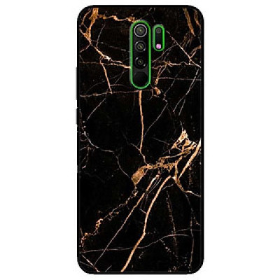 Ốp lưng dành cho Xiaomi Redmi 9 mẫu NỀN ĐÁ HOA 2