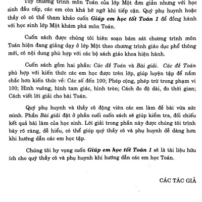 Giúp Em Học Tốt Toán 1