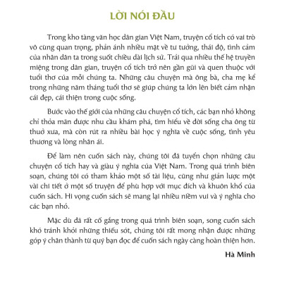 Tuyển Tập Truyện Cổ Tích Việt Nam Dành Cho Thiếu Nhi