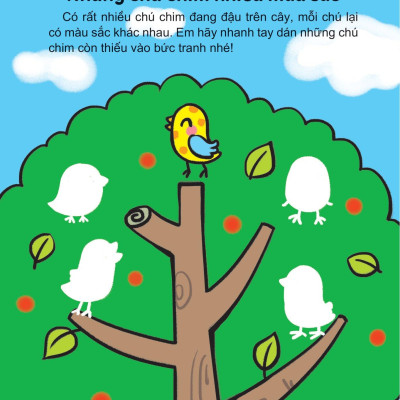 Hình Dán Thú Vị - Rèn Trí Thông Minh - Khả Năng Quan Sát