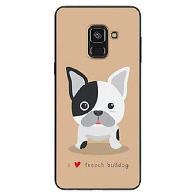 Ốp Lưng Dành Cho Samsung Galaxy A8 2018 - Mẫu Cún Đốm