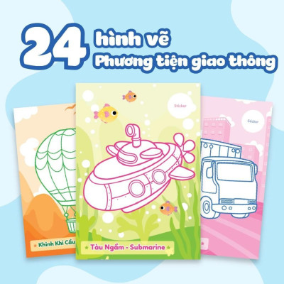Sách - Tô Màu Khám Phá - Thành Phố Nhộn Nhịp - Megabook