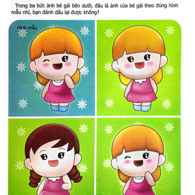 Sân Chơi Trí Tuệ Cho Trẻ - Rèn Luyện Tư Duy Não Trái + Phát Triển Sáng Tạo Não Phải - Dành Cho Bé 3-4 Tuổi - Tập 1