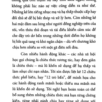 Đối Phó Với Những Tên Khốn Tài Ba - 19 Bí Kíp Hóa Giải Chiêu Trò Hạ Đẳng Nơi Công Sở