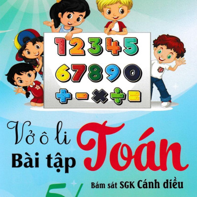 Sách - Vở Ô Li Bài Tập Toán 5/1 (Bám Sát SGK Cánh Diều)