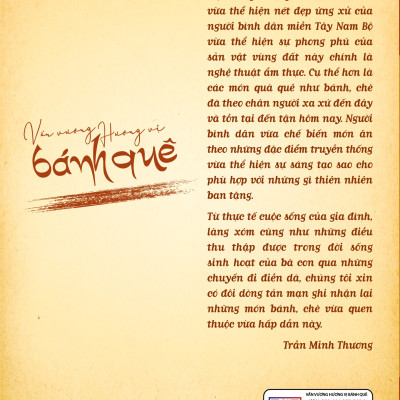 Vấn Vương Hương Vị Bánh Quê - Trần Minh Thương - TH90