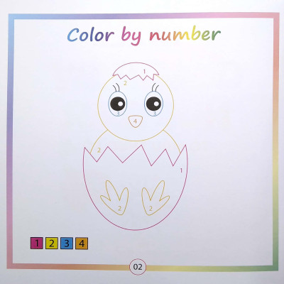 Color By Number - Tô Màu Theo Số -Tập 4