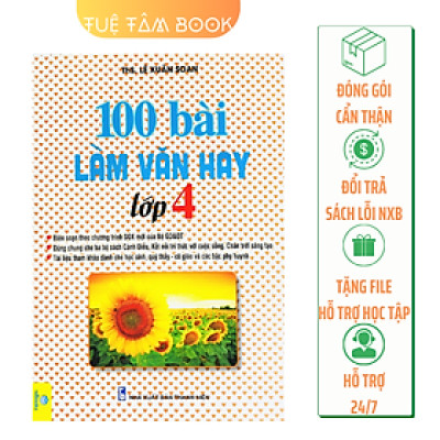 Sách - 100 bài làm Văn hay lớp 4