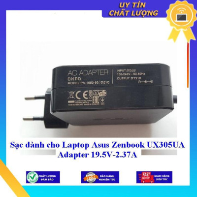 Sạc dùng cho Laptop Asus Zenbook UX305UA Adapter 19.5V-2.37A - Hàng Nhập Khẩu New Seal
