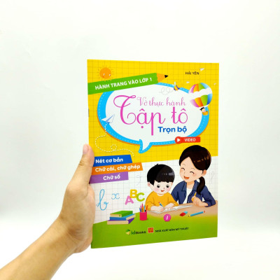 Hành Trang Vào Lớp 1 - Vở Thực Hành Tập Tô Trọn Bộ