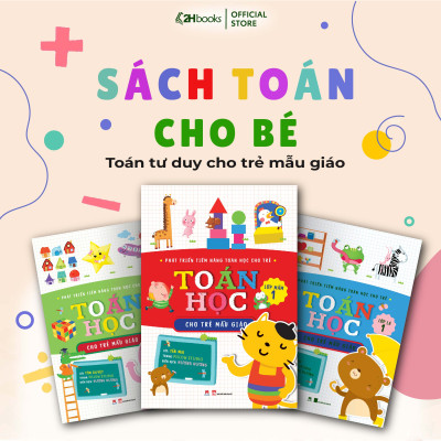 Sách Toán cho bé, Phát triển tiềm năng toán học cho trẻ - Toán  học cho trẻ mẫu giáo - Lớp mầm 1 (Tái bản 2021)- 2HBooks