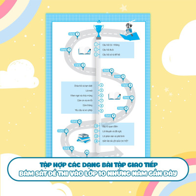 Sách - Bài Tập Giao Tiếp Tiếng Anh - Ôn Thi Vào Lớp 10 Và 10 Chuyên - Megabook