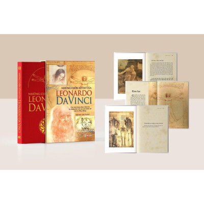 Sách - Deluxe Books - Những Cuốn Sổ Tay Của Leonardo Da Vinci - Tân Việt Books