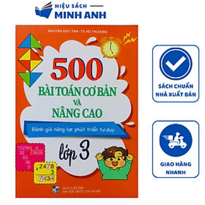 Sách - 500 bài toán cơ bản và nâng cao lớp 3
