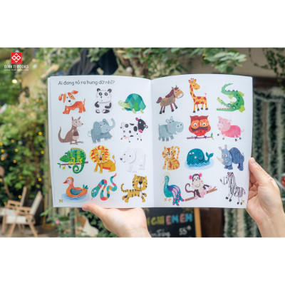 Sách - Bé Học Kỹ Năng Quan Sát Và Tìm Kiếm Cho Bé 3-6 Tuổi - Đinh Tị Books