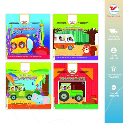 Sách - Cùng Khám Phá - Khám Phá Biển Sâu - Song Ngữ Anh Việt - Tân Việt Books
